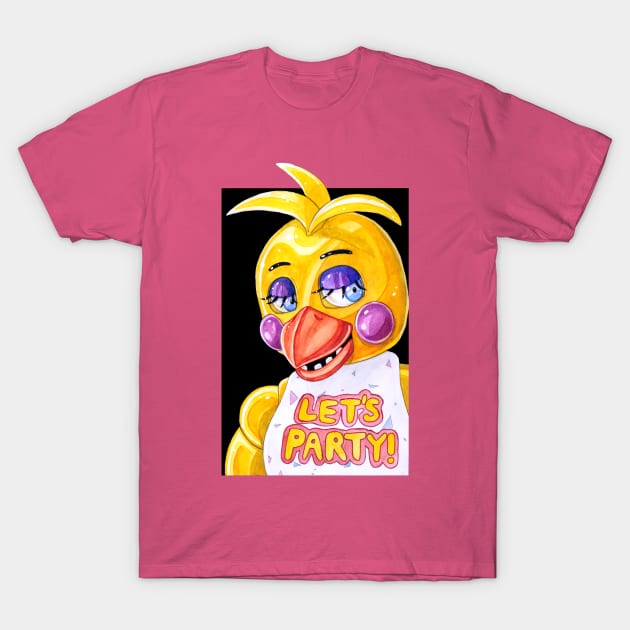 Toy Chica T-Shirt by Primal Arc